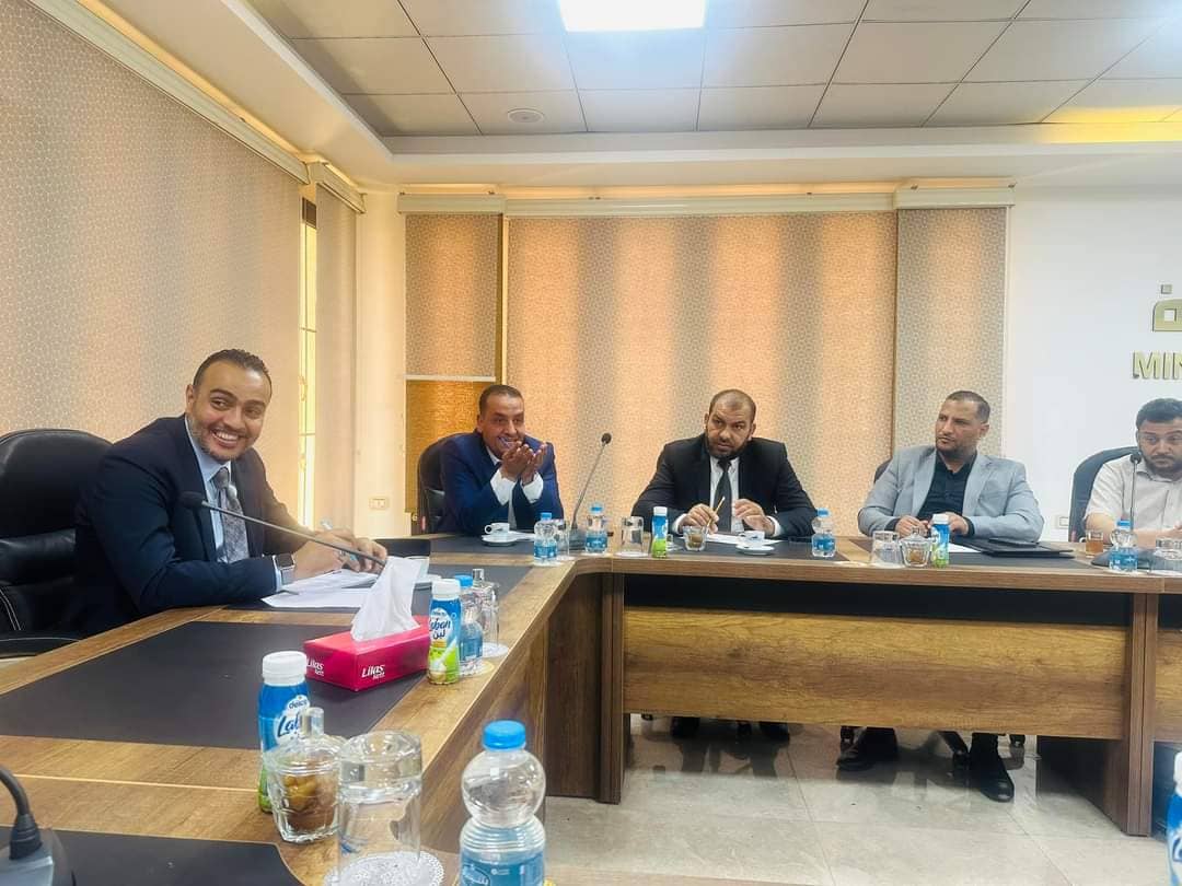 لقاء مع رئيس مجلس إدارة الهيئة العامة للمعارض في ليبيا
